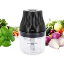 Mini siekacz elektryczny ładowany przez USB 0,15 L ADE śred. 9 x 13,5 cm czarny