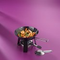 Mini-wok z podgrzewaczem, stal, śred. 18 cm