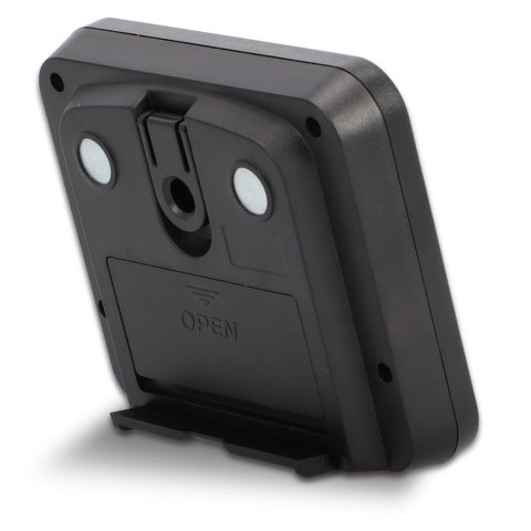 Minutnik elektroniczny, 2 pomiary, do 99 godzin, 9 x 2 x 8 cm, czarny