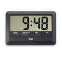 Minutnik elektroniczny, do 99 min. 59 sek, 10 x 7 x 1 cm, czarny