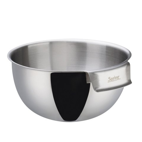 Miska kuchenna z rączką, stal nierdzewna, 3,3 l, śred. 22 x 12 cm