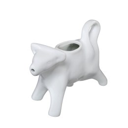Mlecznik w kształcie krówki, porcelana, 125 ml, 15,5 x 4,5 x 8,5 cm