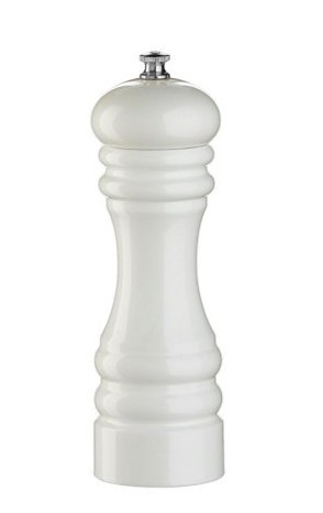 Młynek do soli, śred. 5,5x18 cm, biały