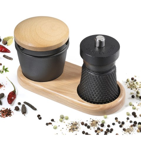 Moździerz młynek do przypraw na podstawce ZASSENHAUS 21 x 10 x 15,5 cm