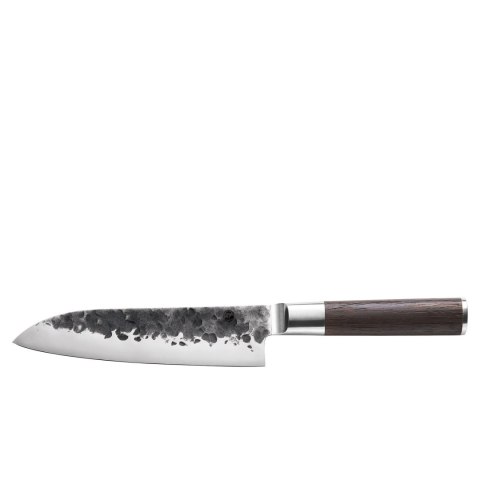 Nóż santoku ZASSENHAUS japońska stal drewno wenge 18 cm