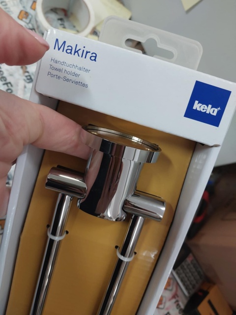 Podwójny uchwyt na ręczniki 41,5 x 7,5 cm