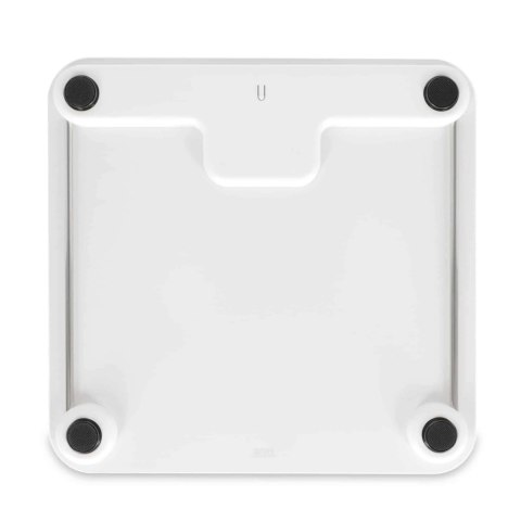 Waga łazienkowa na dynamo, do 150 kg, 30 x 30 cm, biała