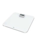 Waga łazienkowa na dynamo, do 150 kg, 30 x 30 cm, biała