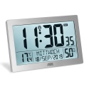 Zegar elektroniczny z dużym wyświetlaczem, 22,5 x 3,5 x 14,5 cm, szary