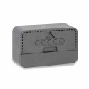 Zegar elektroniczny z kalendarzem termometrem ADE 10,5 x 6,5 x 4 cm szary