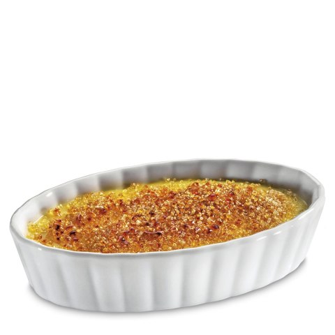 Zestaw do creme brulee KUCHENPROFI 5 elementów palnik 4 porcelanowe MINI miseczki