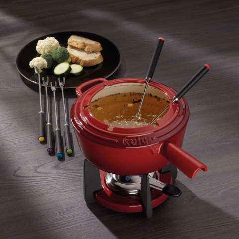 Zestaw do fondue dla 6 osób KELA 1,8 L śred. 20 x 20 cm