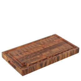 Blok do krojenia typu end grain ZASSENHAUS drewno akacji 45 x 25 x 4 cm