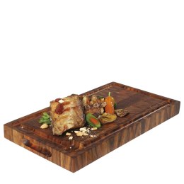 Blok do krojenia typu end grain ZASSENHAUS drewno akacji 45 x 25 x 4 cm