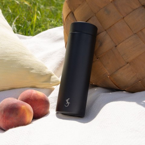 Butelka termiczna 0,3 L czarna LURCH