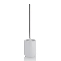 Ceramiczny zestaw do WC, śred. 10,5 cm, wys. 46 cm, biały