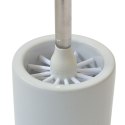 Ceramiczny zestaw do WC, śred. 10,5 cm, wys. 46 cm, biały
