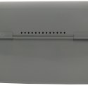 Chlebak metalowy, 44x21,5 cm, szary