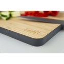 Deska do krojenia LURCH bambus 25 x 17 cm szara