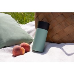 Kubek termiczny, jednoręczny, stalowy, 0,3 l, zielony