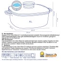 Patelnia do serwowania 6 L KELA 28 x 28 x 11 cm