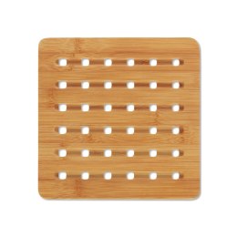 Podkładka pod gorące naczynia, bambus, 20 x 20 x 1 cm