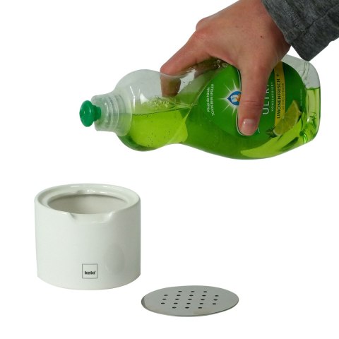 Pułapka na muszki KELA śred. 6,5 x 8,5 cm biała