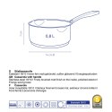 Rondel, stal nierdzewna, 0,8 l, 14×7 cmFlavoria