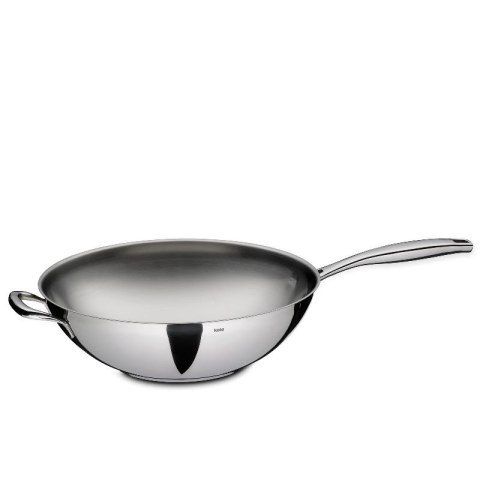 Wok stalowy, śred. 32 x 9,5 cm