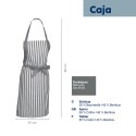 Fartuch kuchenny KELA 67 x 80 cm szary