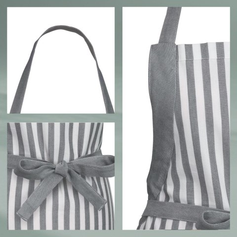 Fartuch kuchenny KELA 67 x 80 cm szary