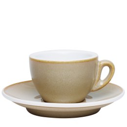 Filiżanka do espresso, ze spodkiem, 0,05 l, beżowa