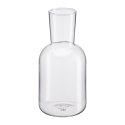Karafka ze szklanką, szkło borokrzemowe, 0,75 l + 0,2 l, śred. 9,5 x 19,5 cm, przezroczysta