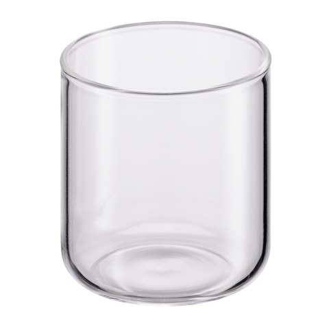 Karafka ze szklanką, szkło borokrzemowe, 0,75 l + 0,2 l, śred. 9,5 x 19,5 cm, przezroczysta