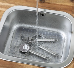 Mata do zlewu KUCHENPROFI 31×27 cm ociekacz do naczyń wkład