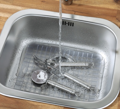 Mata do zlewu KUCHENPROFI 31×27 cm ociekacz do naczyń wkład