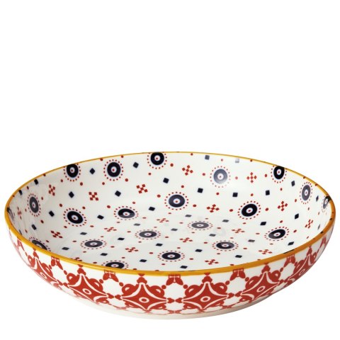 Płytka miska 0,75 L porcelana śred. 21 cm kafelki CILIO