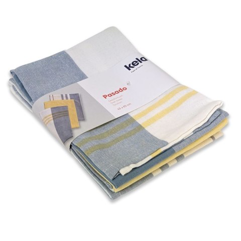 Ściereczki do naczyń, 65x45 cm, szaro-żółte, 3 szt.