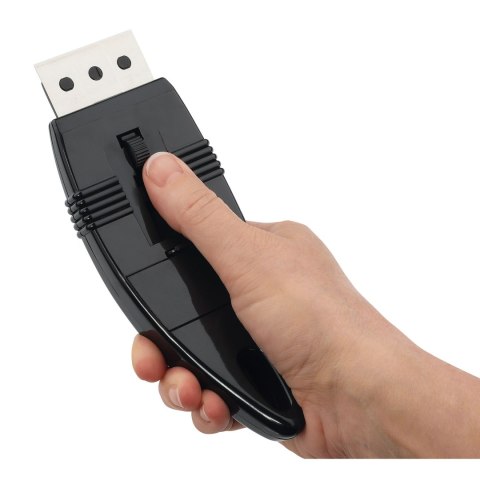 Skrobak do płyt ceramicznych KUCHENPROFI 14,5 x 6 cm czarny