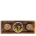 Taca do serwowania drewno akacji 40 x 15 x 4,5 cm ZASSENHAUS