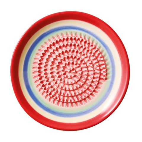 Tarka do imbiru porcelana śred. 12 cm czerwona CILIO