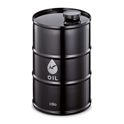 Beczułka na oliwę 0,75 L czarna CILIO