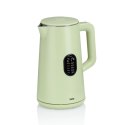 Czajnik elektryczny z regulacją temperatury 1,5 L śred. 15,5 x 27,5 cm jasnozielony KELA