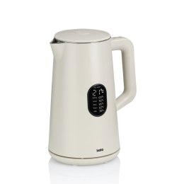 Czajnik elektryczny z regulacją temperatury, 1,5 l, śred. 15,5 x 27,5 cm, kremowy