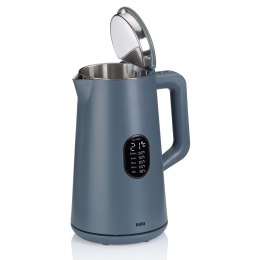 Czajnik elektryczny z regulacją temperatury, 1,5 l, śred. 15,5 x 27,5 cm, szary