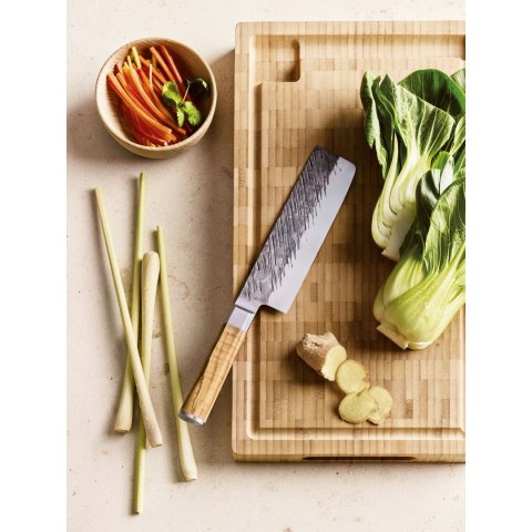 Nóż nakiri japońska stal drewno oliwne 18 cm ZASSENHAUS