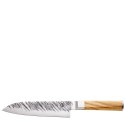 Nóż santoku japońska stal drewno oliwne 18 cm ZASSENHAUS
