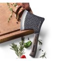 Nóż szefa kuchni w pokrowcu, 12 cm, stal/drewno pakka