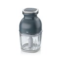 Siekacz elektryczny ładowany przez USB 0,8 L KELA 12,5 x 12 x 22,5 cm szary