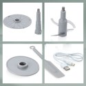 Siekacz elektryczny ładowany przez USB 0,8 L KELA 12,5 x 12 x 22,5 cm szary
